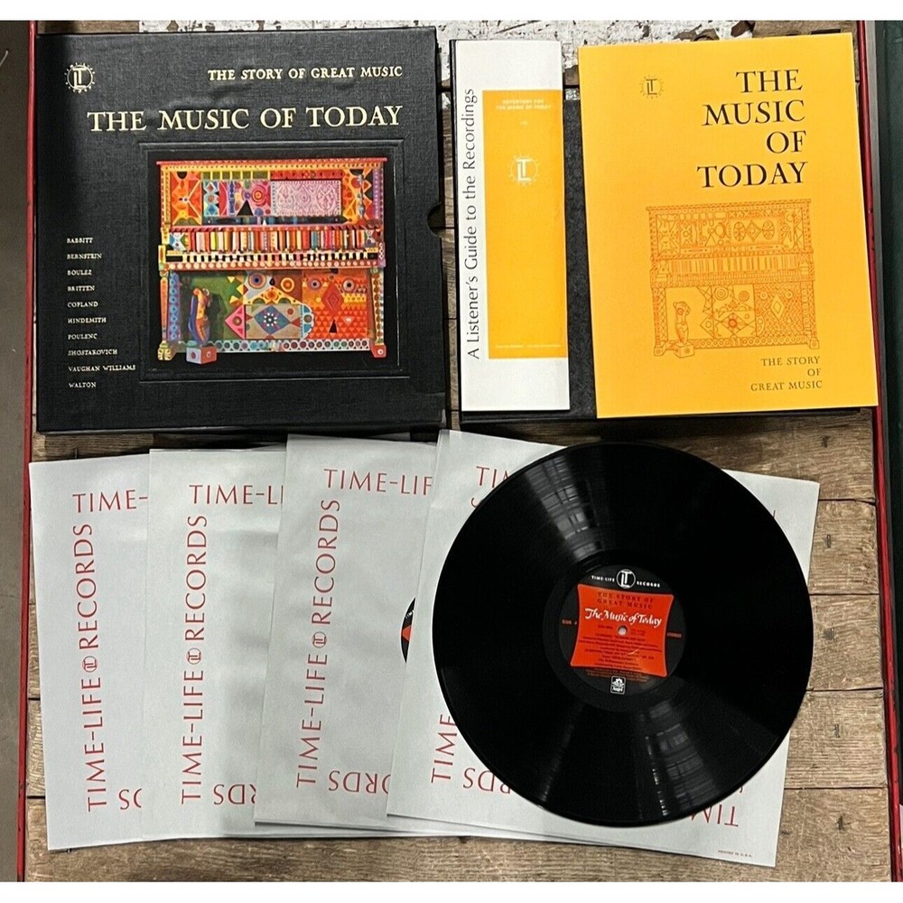 The Story Of Great Music, The Music Of Today, Time Life Records Set of 4 Vinyl